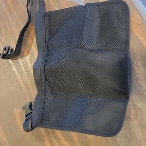 Black Mesh ball bag pickle or tennis